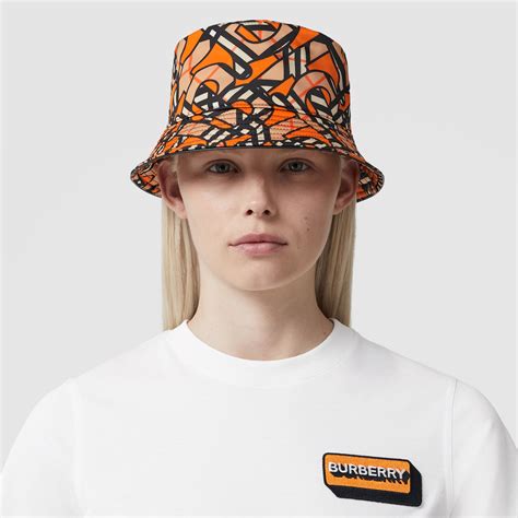 burberry bucket hat blue and orange|burberry bucket hat size chart.